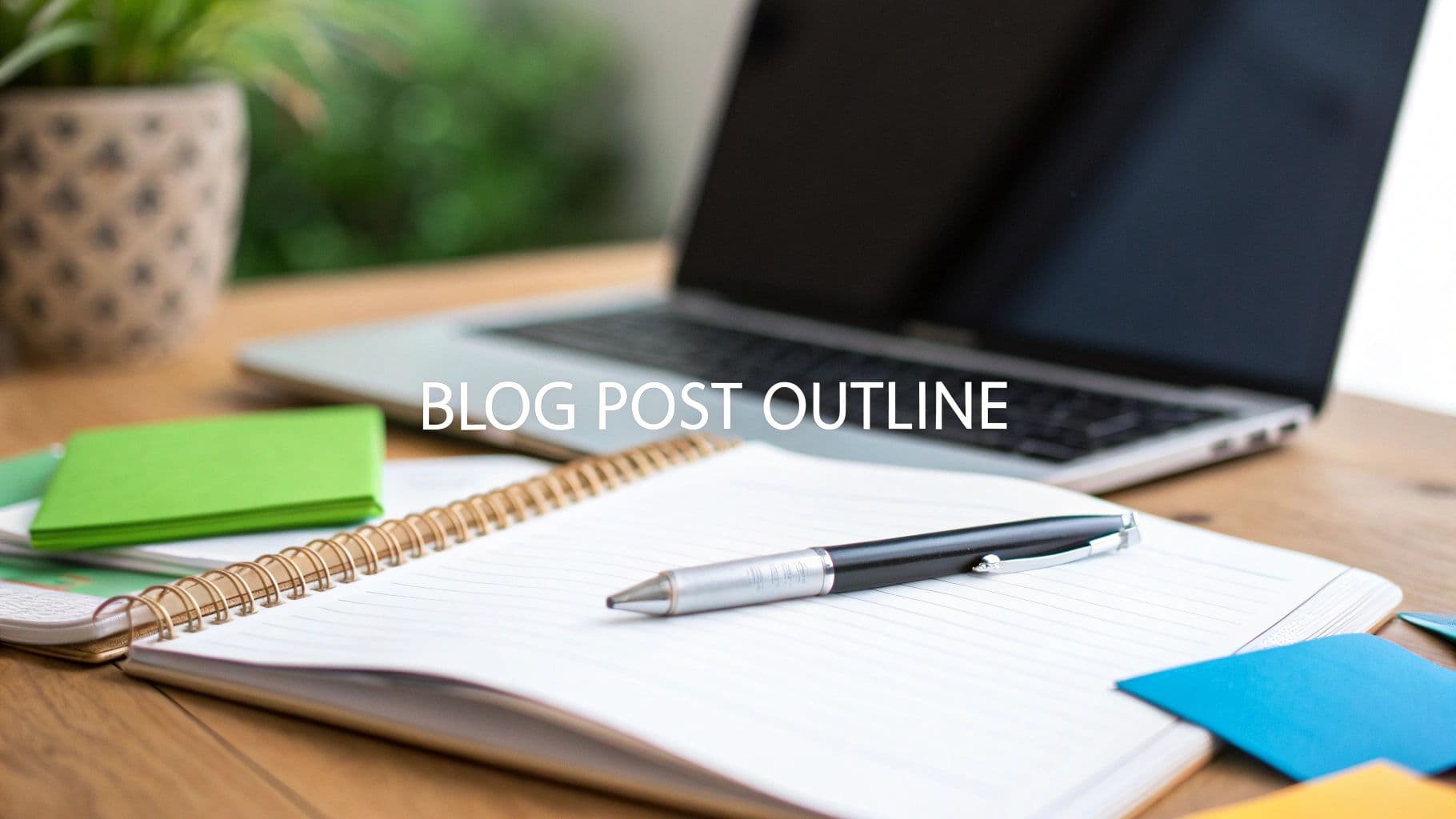 How to Write a Blog Post Outline That Actually Works