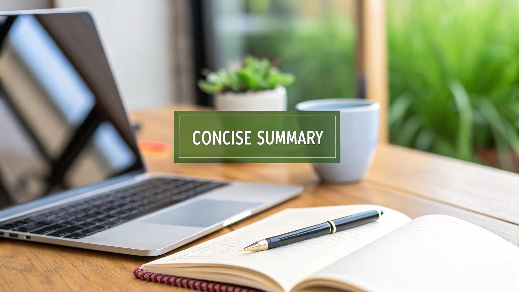 how to write a summary: concise, clear, impactful