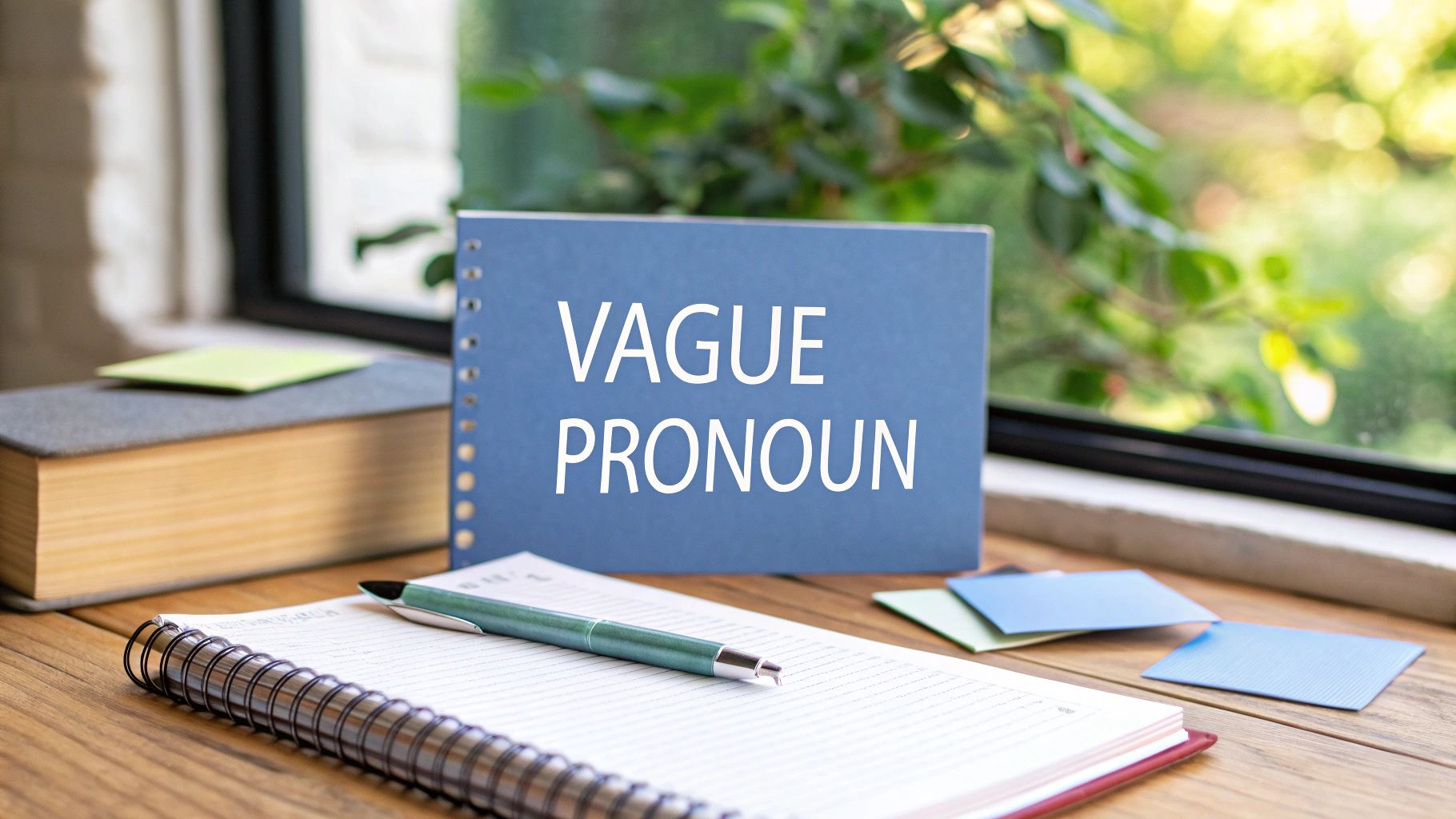 What is a vague pronoun? Clear guide to fix ambiguous references