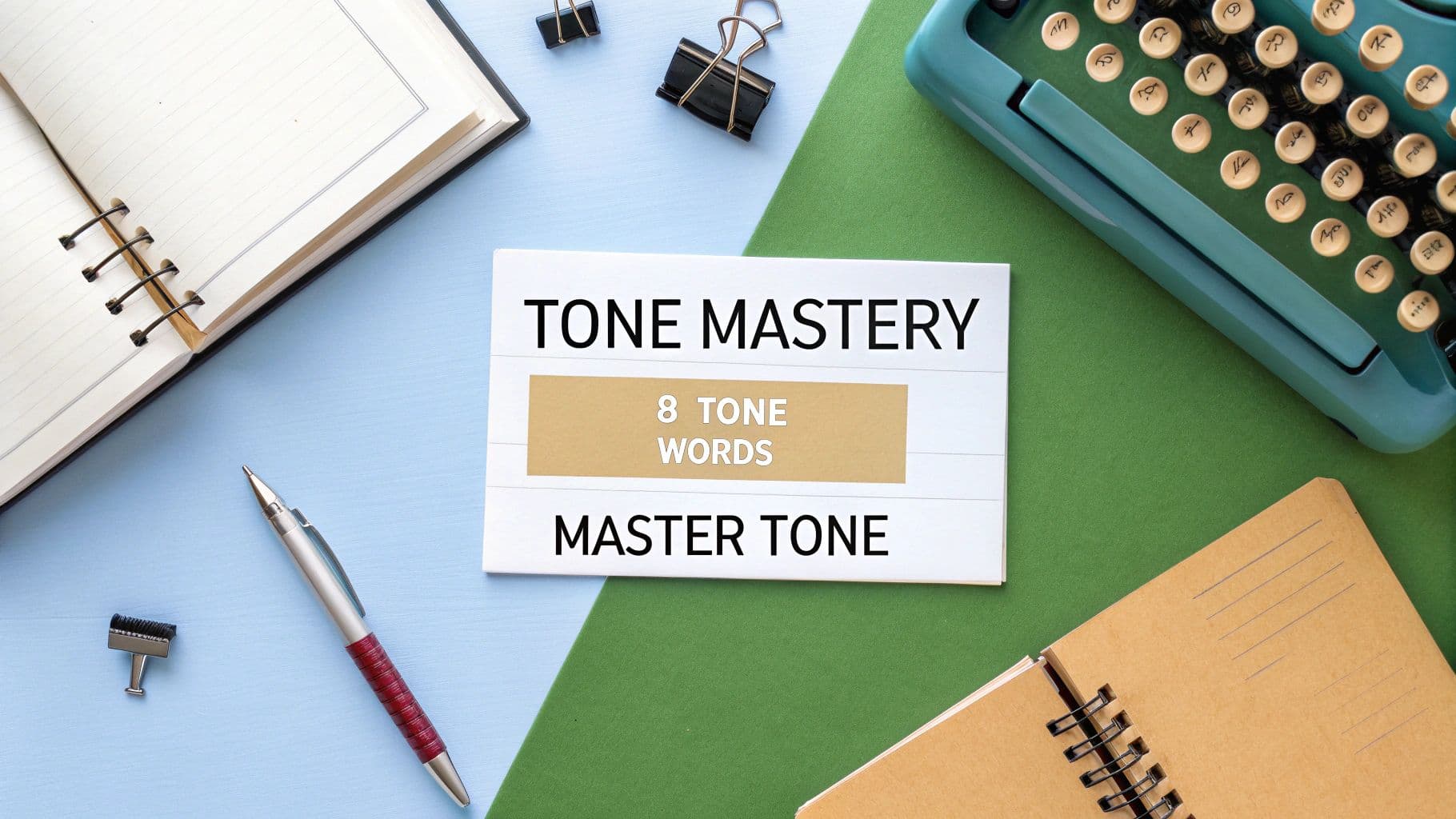 8 Essential Words for Tone to Master in 2025