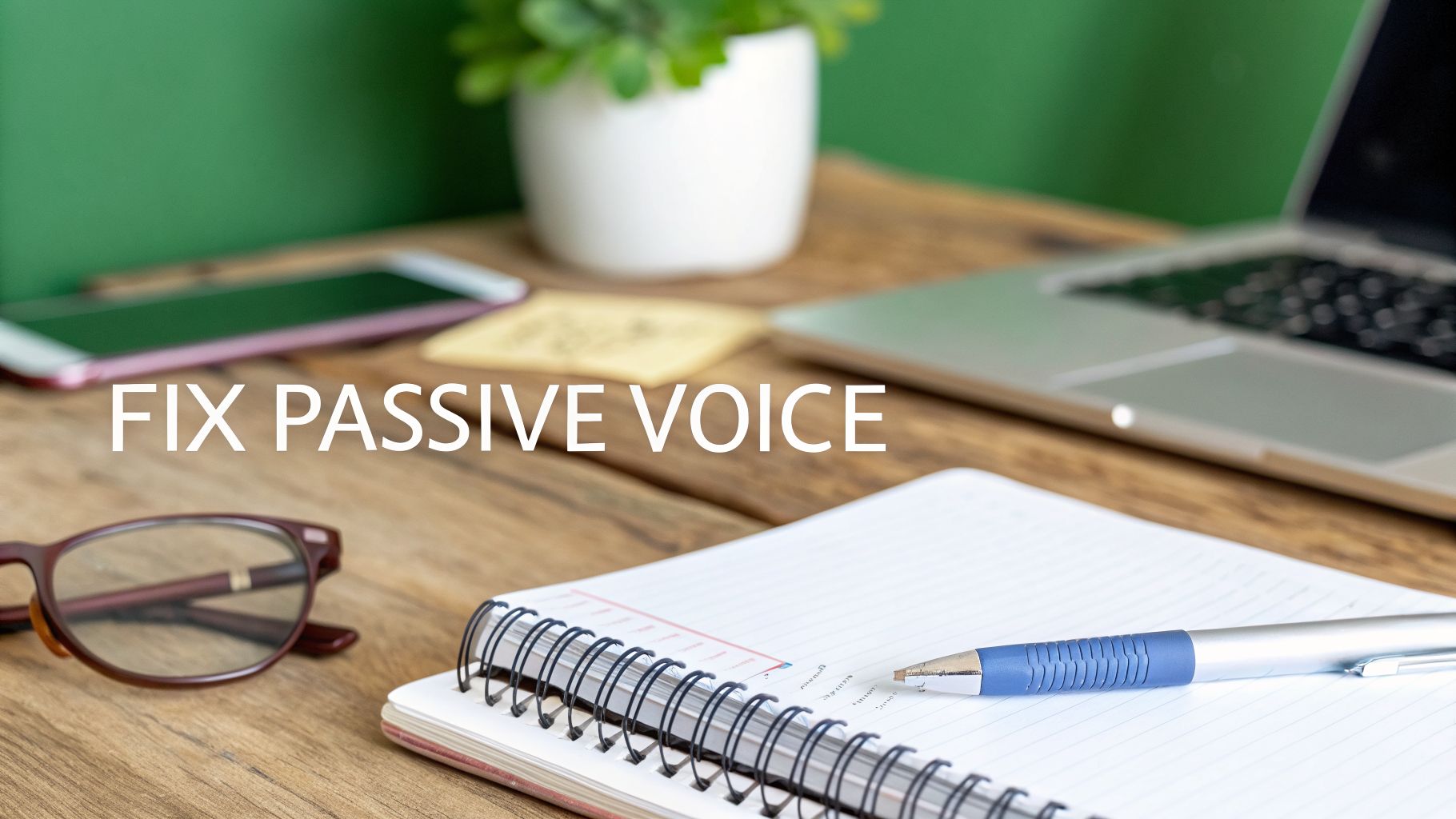 Fixing Passive Voice Misuse To Write With Clarity And Power