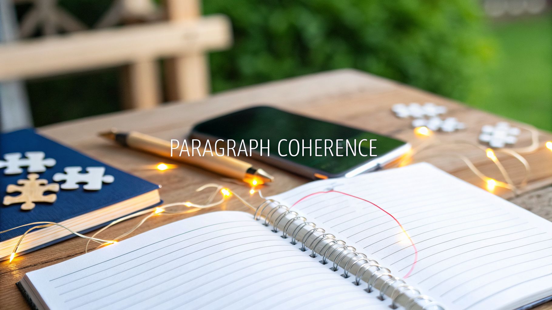 What Is Paragraph Coherence and How to Master It in Your Writing