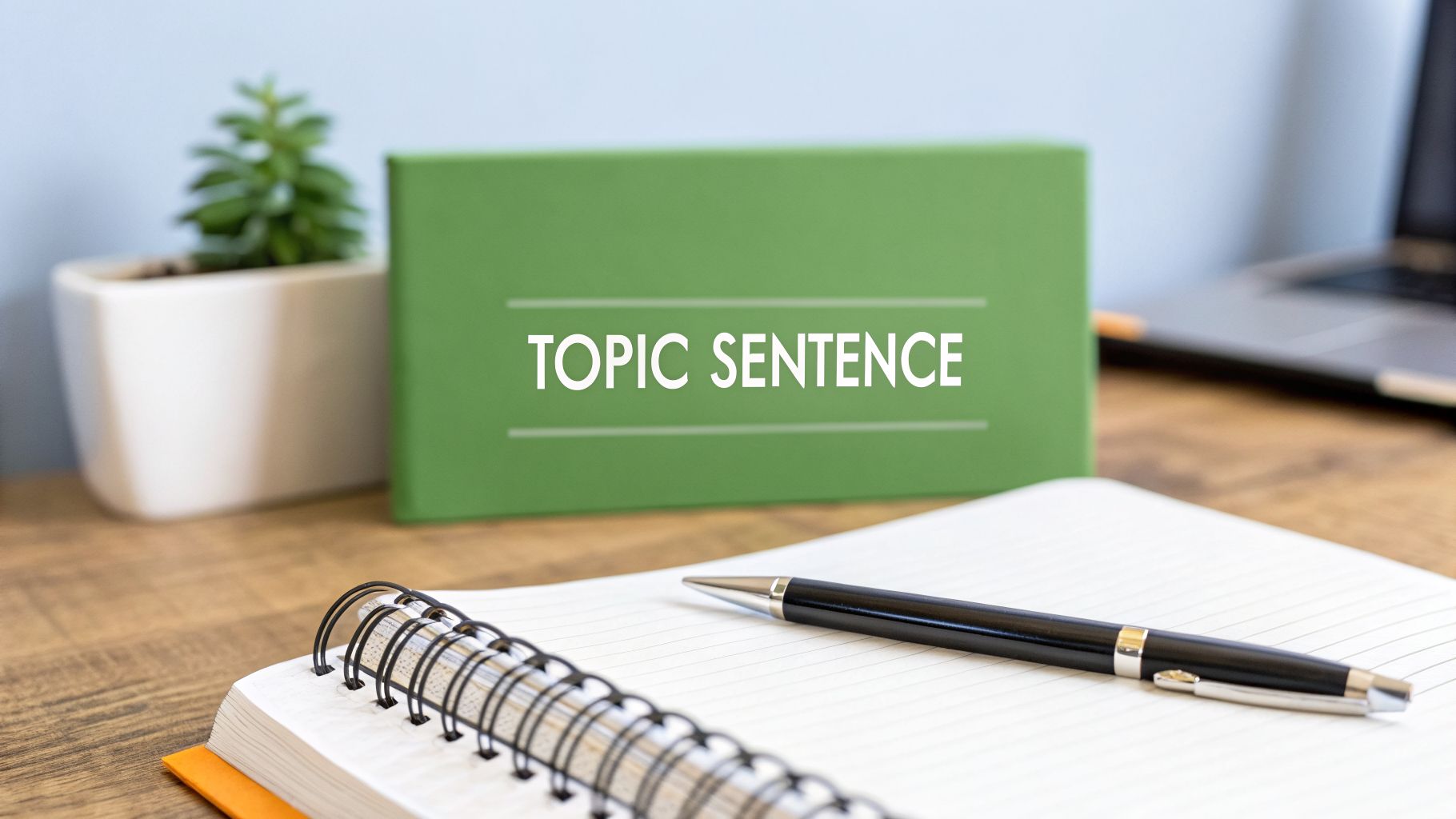 What Is a Topic Sentence and How to Write One That Works